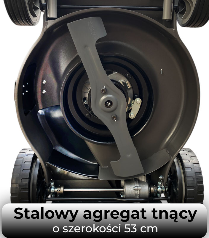 Agregat tnący 53 cm w kosiarce Weibang WB537SC V 3IN1-BBC